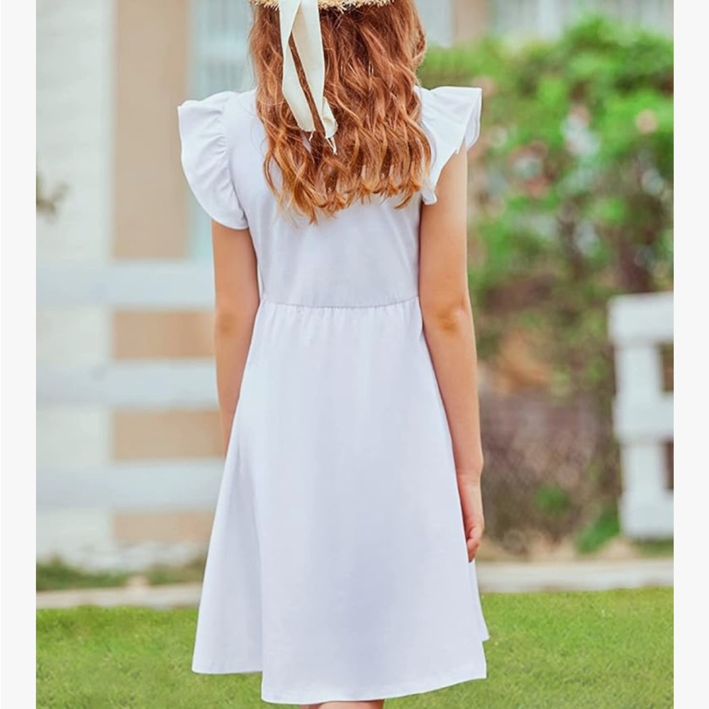 Not opened- NWT Charming White Kids Dress